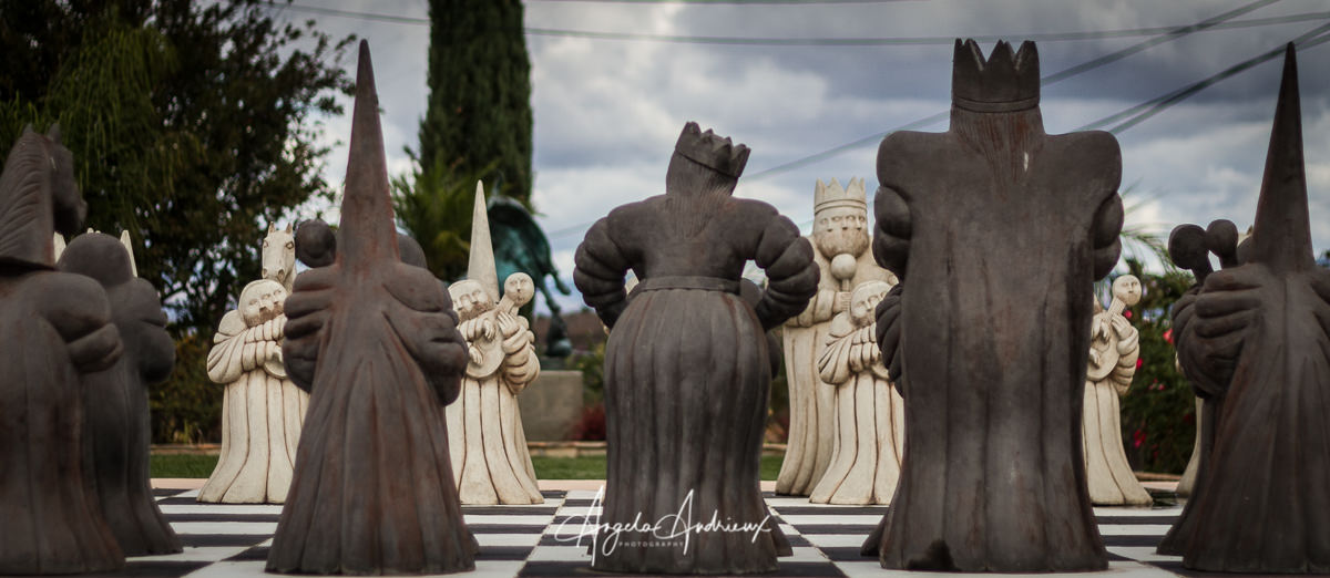 Giant Chess by Angela Andrieux