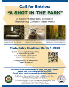 A Shot In The Park - Exhibition Opening @ California State Parks Office in Liberty Station | Bakersfield | California | United States