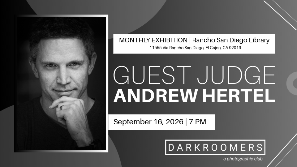 Darkroomers Monthly Critique Night @ Rancho San Diego Library | San Diego | California | United States