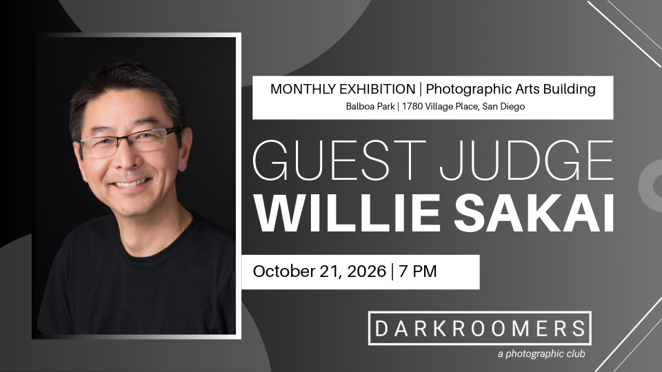 Darkroomers Monthly Critique Night @ Photographic Arts Building | San Diego | California | United States