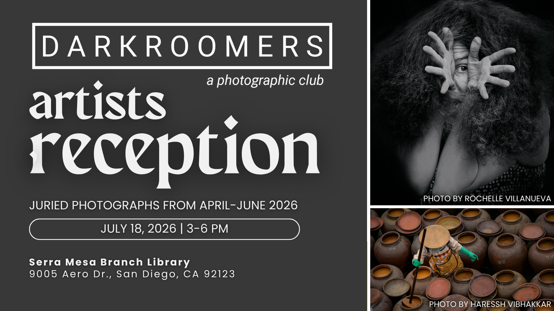 Artists' Reception at the Serra Mesa Branch Library @ Serra Mesa Branch Library