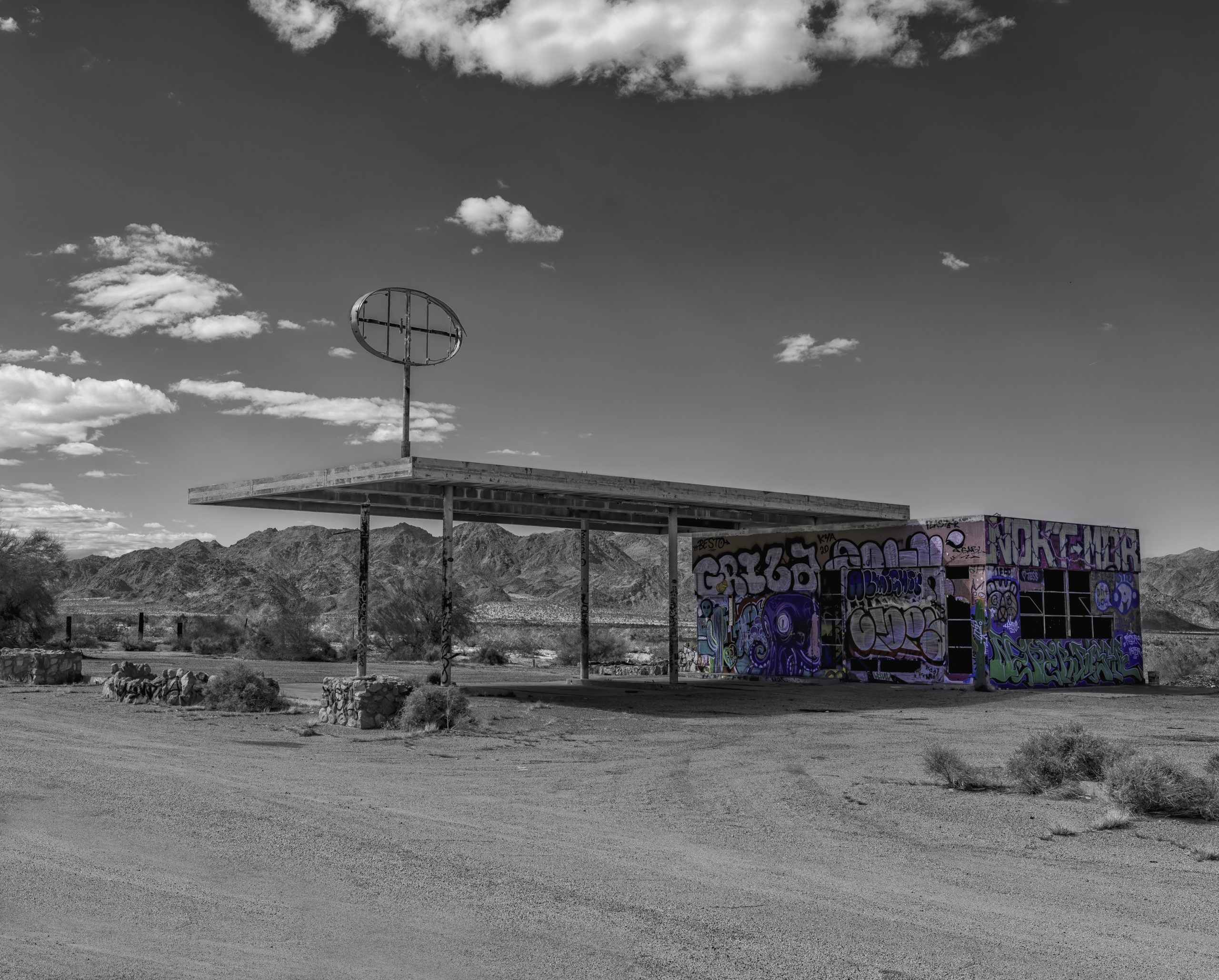 Gasstation by Dave Ciha