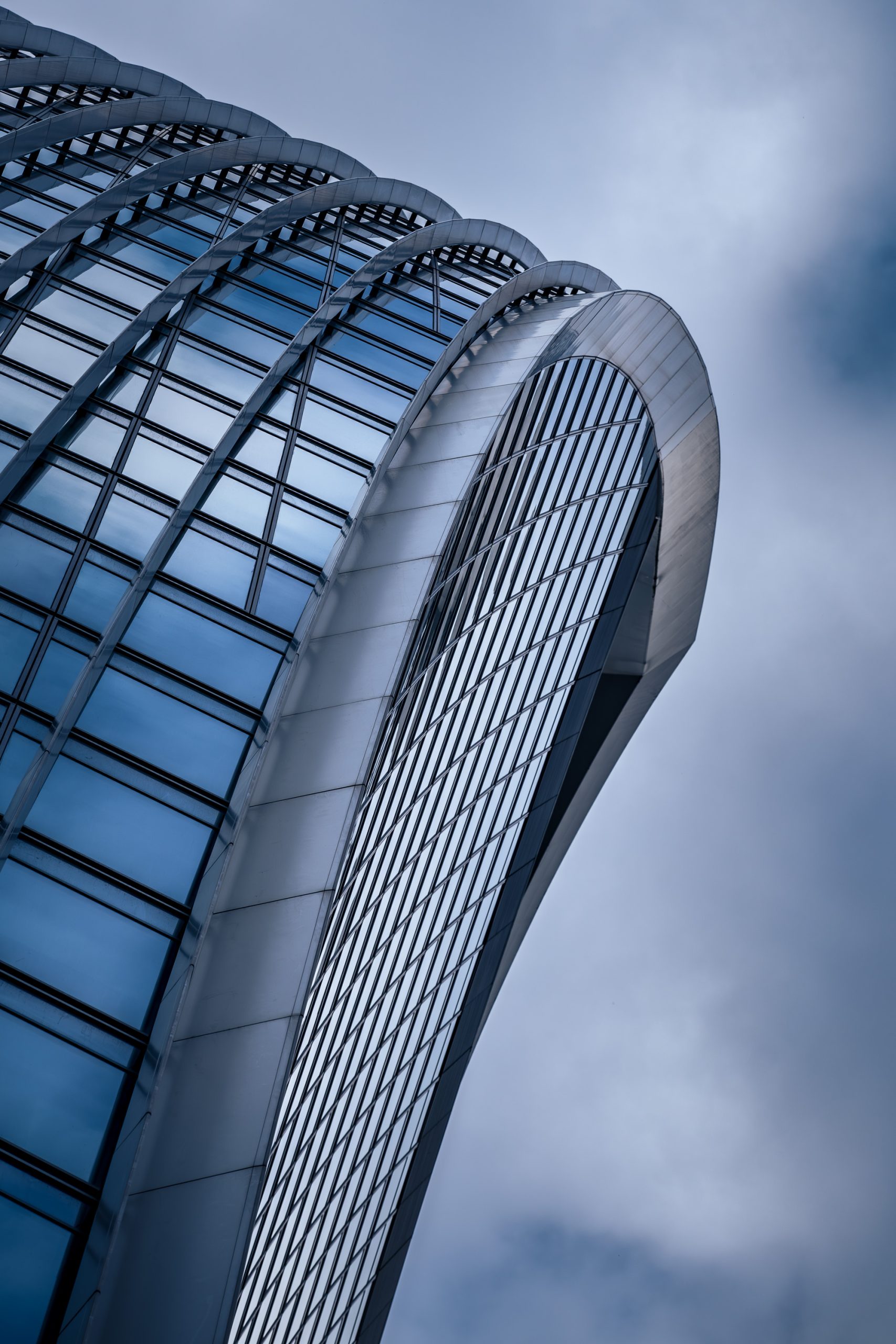 Curves of the Walkie Talkie by Haressh Vibhakkar
