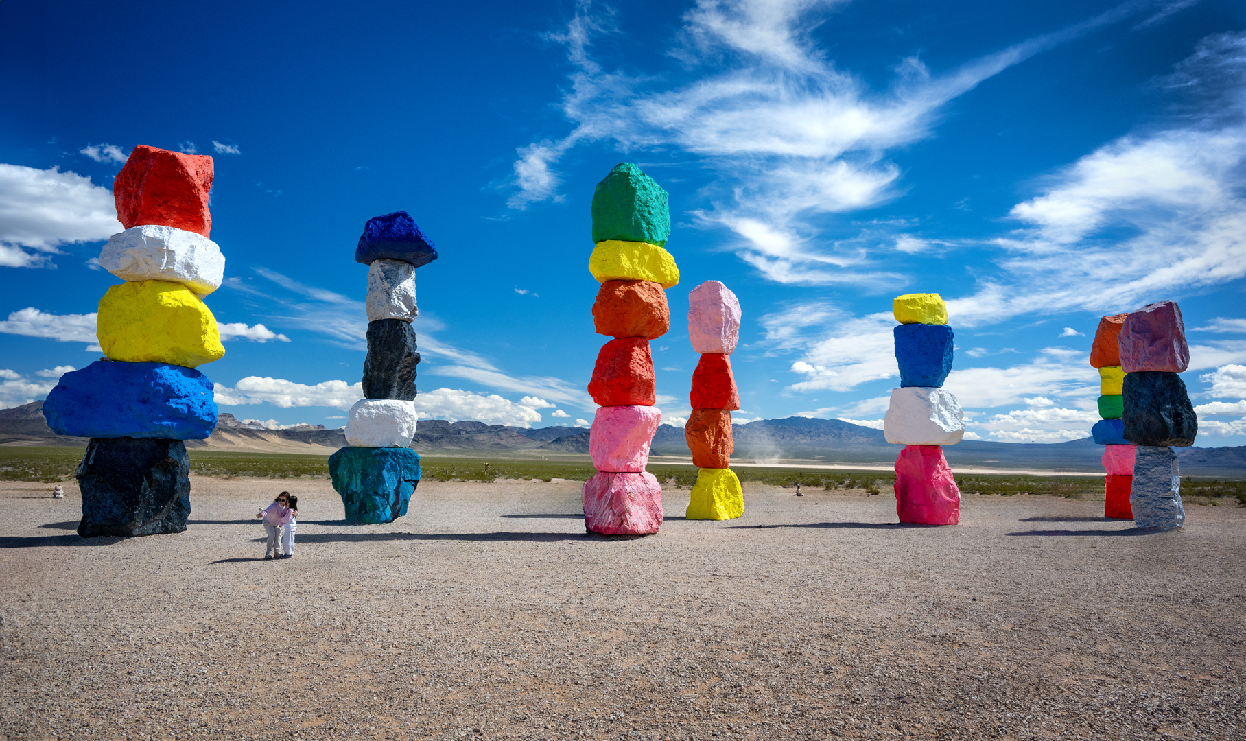 Seven Magic Mountains, Las Vegas by Michael Fairbanks
