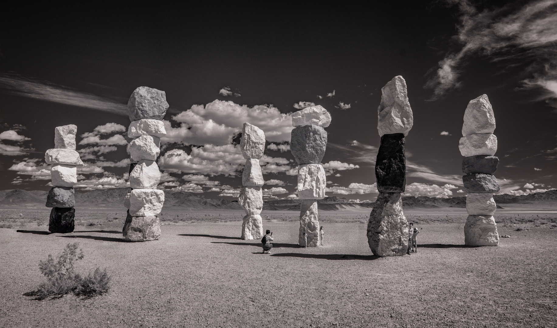 Seven Magic Mountains, One Hiding in Las Vegas by Michael Fairbanks