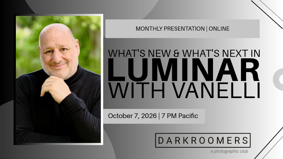 What's New & What's Next in Luminar with Vanelli @ ONLINE | San Diego | California | United States