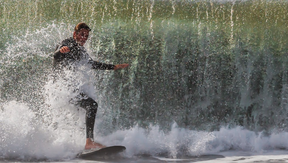 1st Place, Action: Surf Shower by Jeff Booher