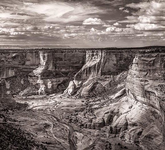 Honorable Mention, Monochrome: Canyon de Chelly by Michael Fairbanks