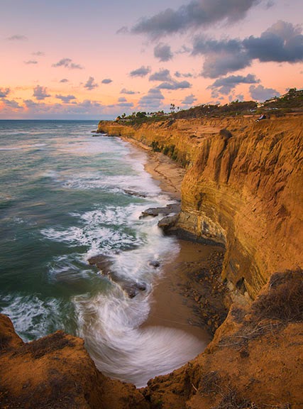 Honorable Mention, Landscape: Sunset Cliffs by Michael Fairbanks